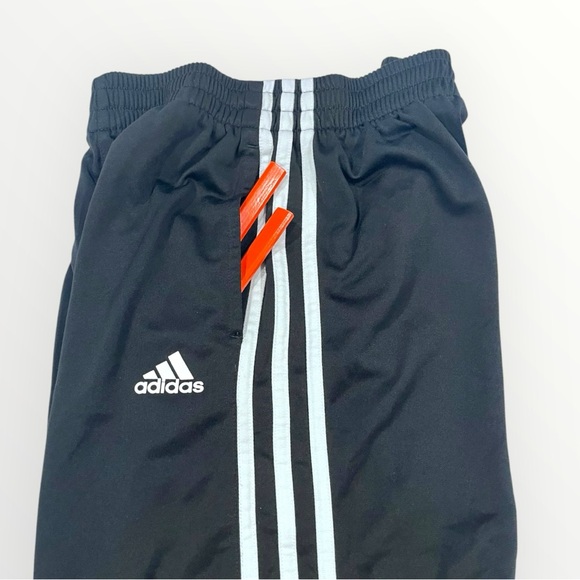 Adidas Black Track Sweatpants Boys L 14/16 - Picture 5 of 16